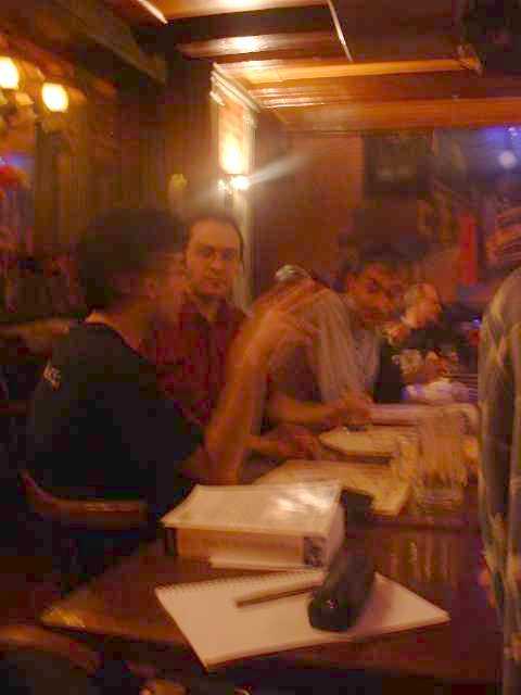 Sniper, BooK, Jean et Artur au fond