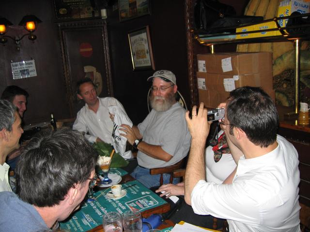 Stéphane, Jean, Emmanuel, David, Erudil, Christine (cachée), BooK